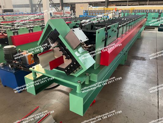 강철 / 알루미늄 / 구리 빗물받이 프로파일용 거터 기계