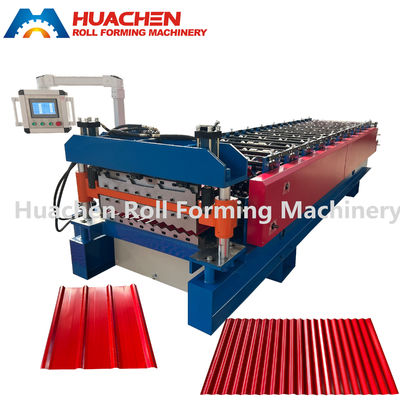품질  Double Layer Roof Sheet Roll Forming Machine 공장
