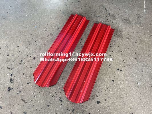 유압 절단 PLC 제어 및 0.3-0.6mm 재료 두께를 갖춘 펜스 픽켓 롤 성형기