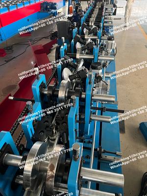 자동 80 ~ 300mm 조정 C Z 펄린 교환 롤 형성 기계