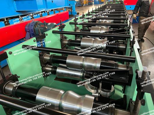 강철 / 알루미늄 / 구리 빗물받이 프로파일용 거터 기계