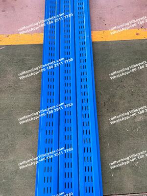 PLC 제어 스팬드럴 컬러 코팅 벽 패널 롤 성형기 (두께 0.3-0.6mm, 롤러 15열)