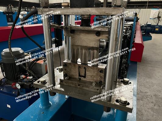 섹션 차고 문 가이드 철도 트랙 슬라이딩 롤 형성 기계