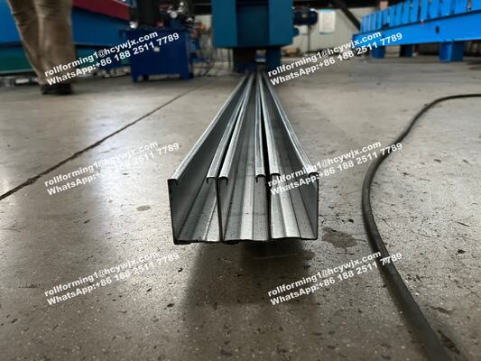 섹션 차고 문 가이드 철도 트랙 슬라이딩 롤 형성 기계