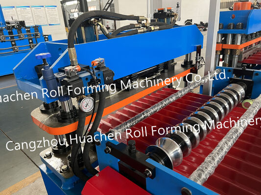 금속 타일 지붕 기계 타일 만드는 기계 코러브 및 트라페조이드 지붕 타일 롤 형성 기계