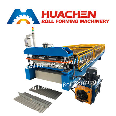 Structural Metal Building Aluminum Profile Roof Forming Machine