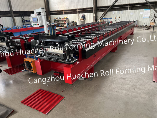 Single-layer structure roof panel sheet forming machine - High-efficiency tile manufacturing equipment