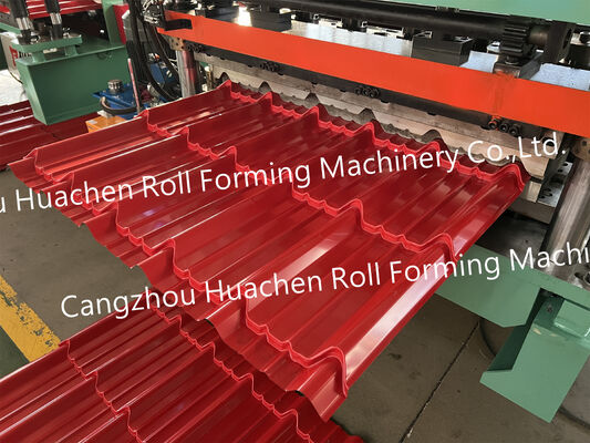 Steel Tile Roll Forming Corrugated Iron Roofing Sheet Making Machine for Sale