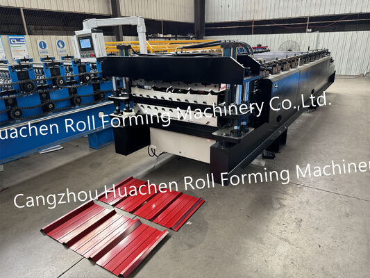 주문 IBR PBR 리브 AG 패널 R Ranel corrugated 젤로화 된 강철 지붕 엽 롤 형성 기계