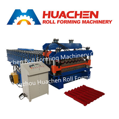 Hot Sale Tuff Rib Metal Roofing Making Machine with Pre-Cutter Max Rib AG Panel Roll Forming Machine