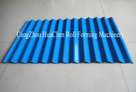 보호 카바와 포푸아르 사이즈 금속 지붕 이중 레이어 롤 성형기