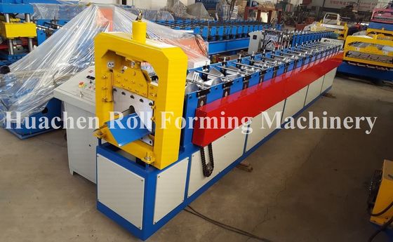 고속을 가진 Plc 통제 50hz 리지 모자 판금 목록 이전 기계