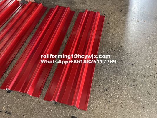 고속 Plc 제어 벽 패널 롤 형성 기계 15m/min