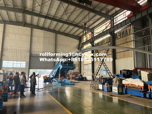 밸브 톱 셰이트 롤 포밍, 포밍 및 아치 롤 포밍 온-인-원 기계