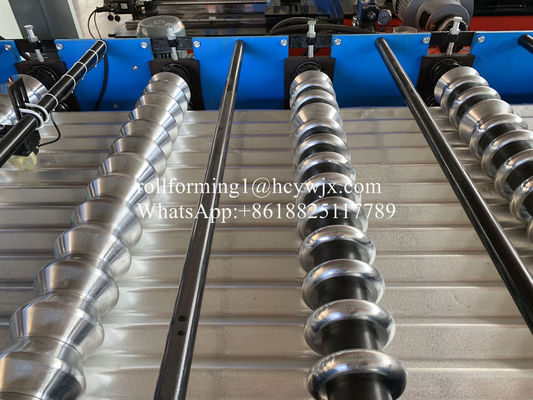 효율성 H 빔 베이스 12-20 롤러 형성 기계 5.5KW 전력 220V 60HZ 3 단계