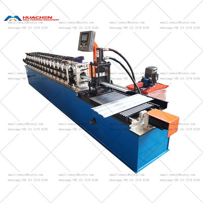 컬러 스틸 셔터 도어 롤 포밍 머신 15m/min