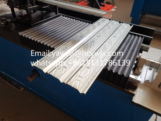 컬러 스틸 셔터 도어 롤 포밍 머신 15m/min