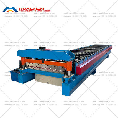 자동 트라페조이드 지붕 패널 지붕 롤 엽 전 금속 롤 형성 기계 제조업체 R101 유형