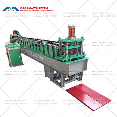 컬러 스틸 타일 천장 가세트 플레이트 롤 형성 기계
