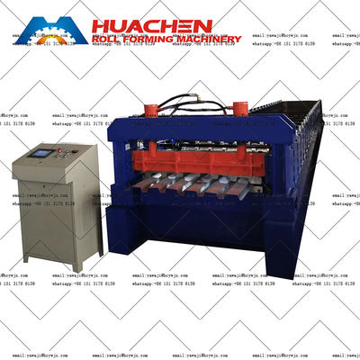 PPGI / GI 1.2mm 바닥 데크 롤 형성 기계