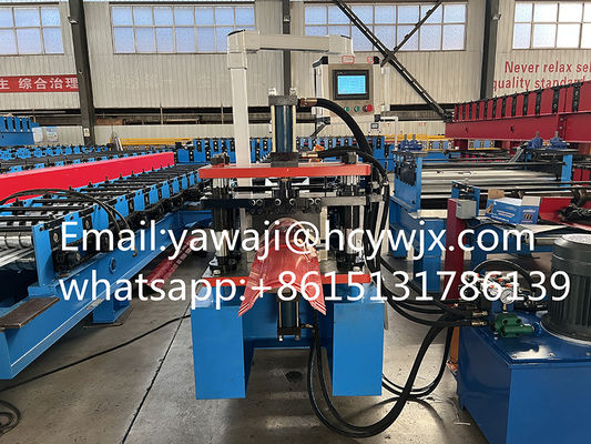 3 기계/목록 모양 장비를 형성하는 단계 400mm 색깔 강철판 모자