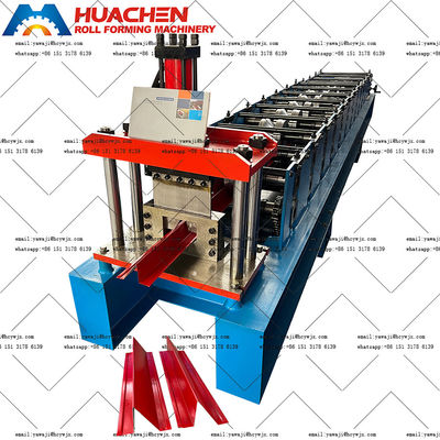 기계를 형성하는 높은 정밀도 리지 모자 목록은 1.00mm 내의 장비의 형성을 냉각 압연합니다