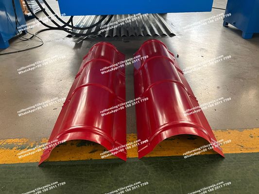 자동 리지 캡 롤 형성 기계, 지붕 타일 제조 기계