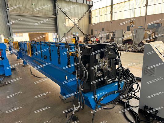 레인 스프루트 다운 스프루트 롤 포밍 머신 수압 절단 100mm 또는 사용자 정의 지름