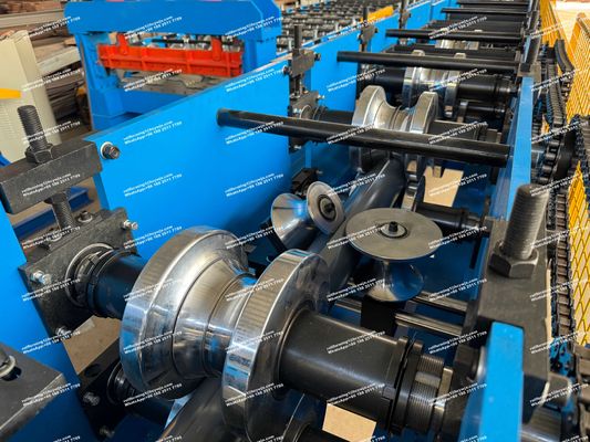 레인 스프루트 다운 스프루트 롤 포밍 머신 수압 절단 100mm 또는 사용자 정의 지름