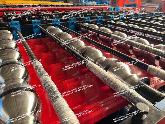 보스니아 헤르체고비나 금속 지붕 벽 패널용 이중층 롤 성형기