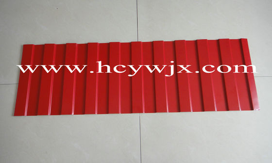 이전 기계/목록을 형성하는 파란 고속 지붕 패널 목록