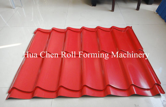 단단한 강철 갱구 Metrocopo 15의 줄을 가진 기계를 형성하는 지붕에 의하여 윤이 나는 도와 목록