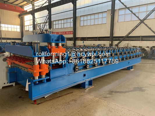 고속도 이중 레이어 롤 포밍은 380V 50Hz 3 단계를 기계화합니다