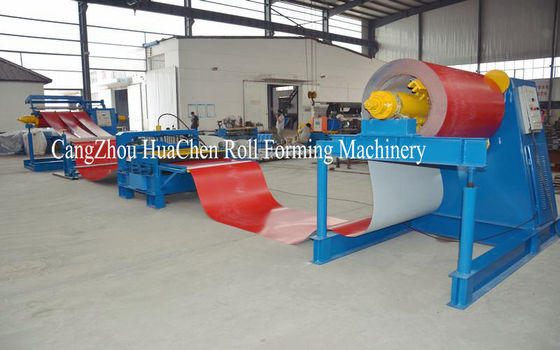 세륨/ISO의 고정확도를 가진 자동적인 색깔 코일 금속 격판덮개 절단기