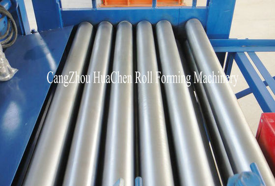 커트에 길이 판금 절단기 색깔은 3개의 줄 롤러를 입혔습니다